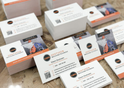 Visitekaartjes Oostveen Machinetechniek